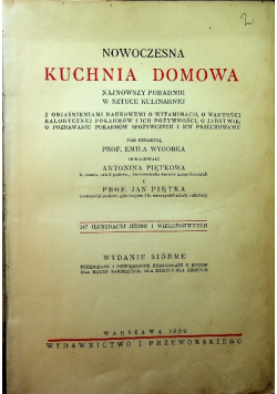 Nowoczesna kuchnia domowa 1939 r.