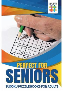 Perfect for Seniors | Sudoku Puzzle Books for Adults