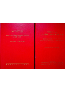 Rydzyna reprint  z 1937 r / Szkoła doświadczalna