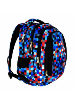 Plecak 4-komorowy St.Right Pixelmania Blue