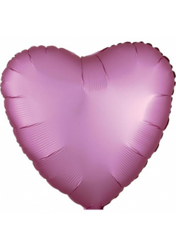 Balon foliowy Lustre Flamingo serce 43cm