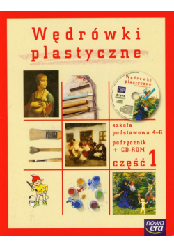 Wędrówki plastyczne 4-6 Część 1 Podręcznik z płytą CD