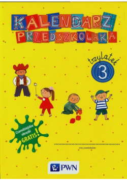 Kalendarz przedszkolaka 3 latek TECZKA