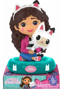 Lampka nocna 3D Gabby's Dollhouse 25 cm GD00024
