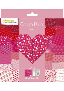 Papier do origami Love