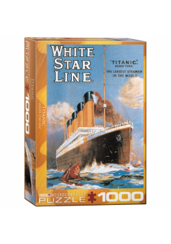 Puzzle 1000 White Star Line Titanic 6000-1333