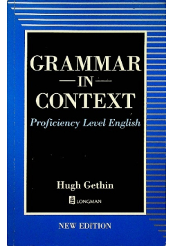 Grammar in Context Proficiency Level English