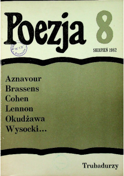 Poezja Nr 8 / 82