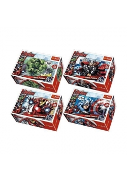 Puzzle 54 mini Drużyna Avengers mix TREFL