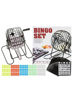 Familijna Gra Losowa Bingo Lotto Metalowe