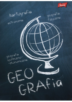 Zeszyt A5 Geografia w kratkę 60 kartek 10 sztuk