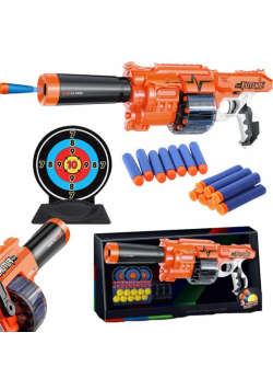 Duży pistolet karabin z tarczą