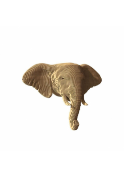 Puzzle ścienne 3D kartonowe - Słoń