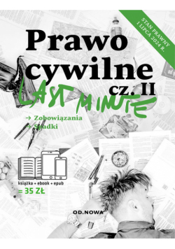 Last Minute Prawo cywilne cz.2