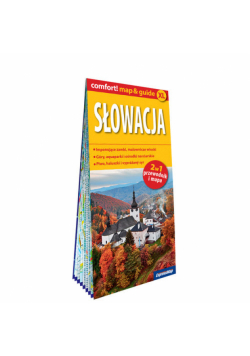 Słowacja laminowany map&guide 2w1 przewodnik i mapa