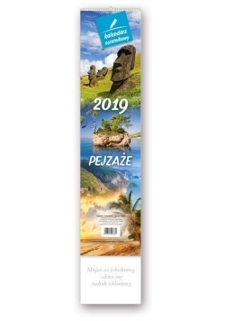 Kalendarz 2019 notatnikowy Pejzaże WN6