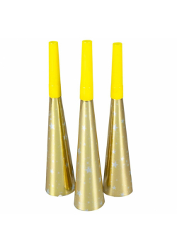 Trąbki Golden party 4szt