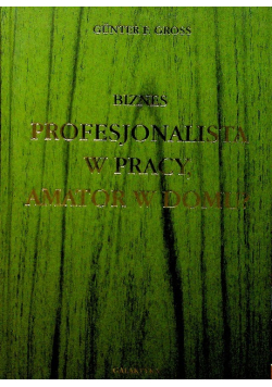 Biznes profesjonalista w pracy amator w domu
