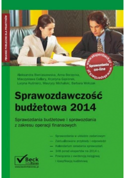 Sprawozdawczość budżetowa 2014