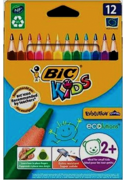 Kredki Evolution Triangle 12 sztuk