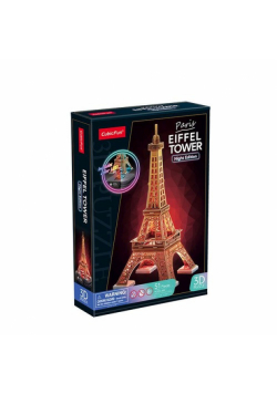 Puzzle 3D LED Wieża Eiffla