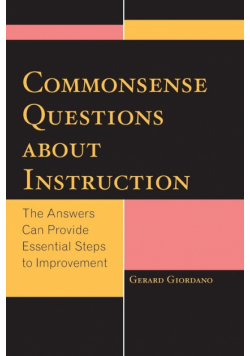 Commonsense Questions about Instruction