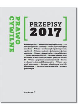Prawo Cywilne Przepisy 2017