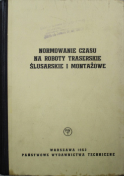 Normowanie czasu na roboty traserskie