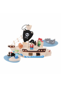 Mini statek piracki Domek
