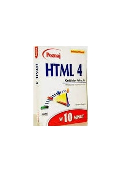 HTML 4. Krótkie lekcje