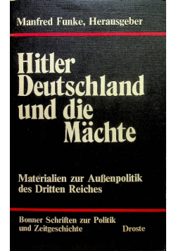 Hitler Deutschland und die Machte