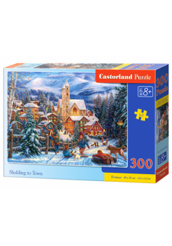 Puzzle Sledding-to-Town 300