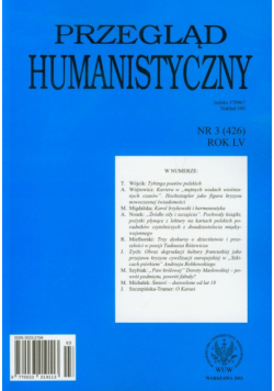 Przegląd humanistyczny 3/2011