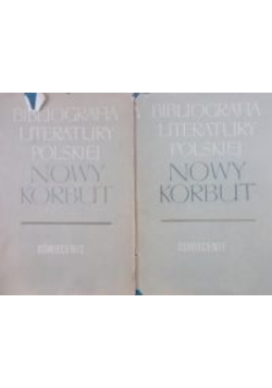 Aleksandrowska Elżbieta (opr.) - Bibliografia literatury polskiej, Nowy Korbut, Oświecenie, t. 4 - 5