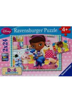 Puzzle 2x24 Klinika dla pluszaków