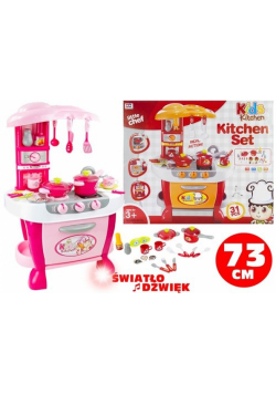 Kuchnia Kitchen Set 31el. Światło Dźwięk