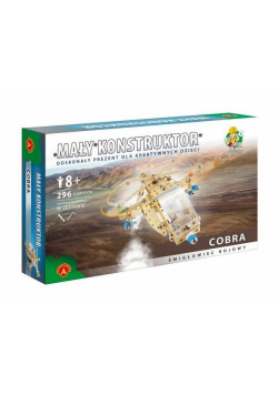 Mały konstruktor pustynna burza Cobra śmigłowiec bojowy