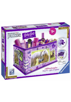 Puzzle 3DKuferek na skarby Konie 216