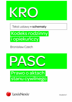 Kodeks rodzinny i opiekuńczy ze schematami. Prawo o aktach stanu cywilnego