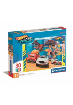 Puzzle 30 Super Kolor Hot Wheels