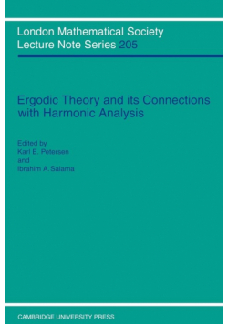 Ergodic Theory and Harmonic Analysis