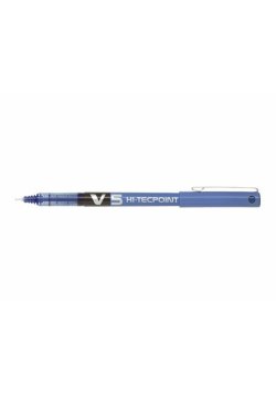 Pióro kulkowe z płynnym tuszem Pilot Hi-Tecpoint V5 Niebieski Fine