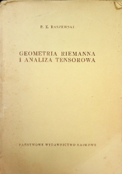 Geometria Riemanna i analiza tensorowa