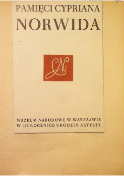 Pamięci Cypriana Norwida, 1946 r.