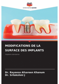 Modifications De La Surface Des Implants