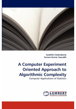 A Computer Experiment Oriented Approach to Algorithmic Complexity