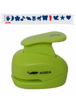 Dziurkacz ozdobny 10mm Kidea stopa