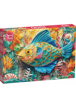 Puzzle 1000 CherryPazzi Quilled Fish 30806