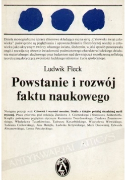 Powstanie i rozwój faktu naukowego