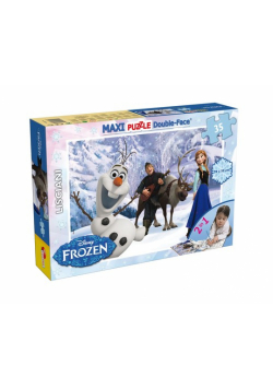 Puzzle dwustronne Maxi 35 Kraina Lodu